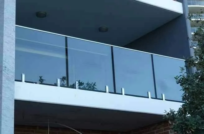 Glass Balcony Handrail Facade
