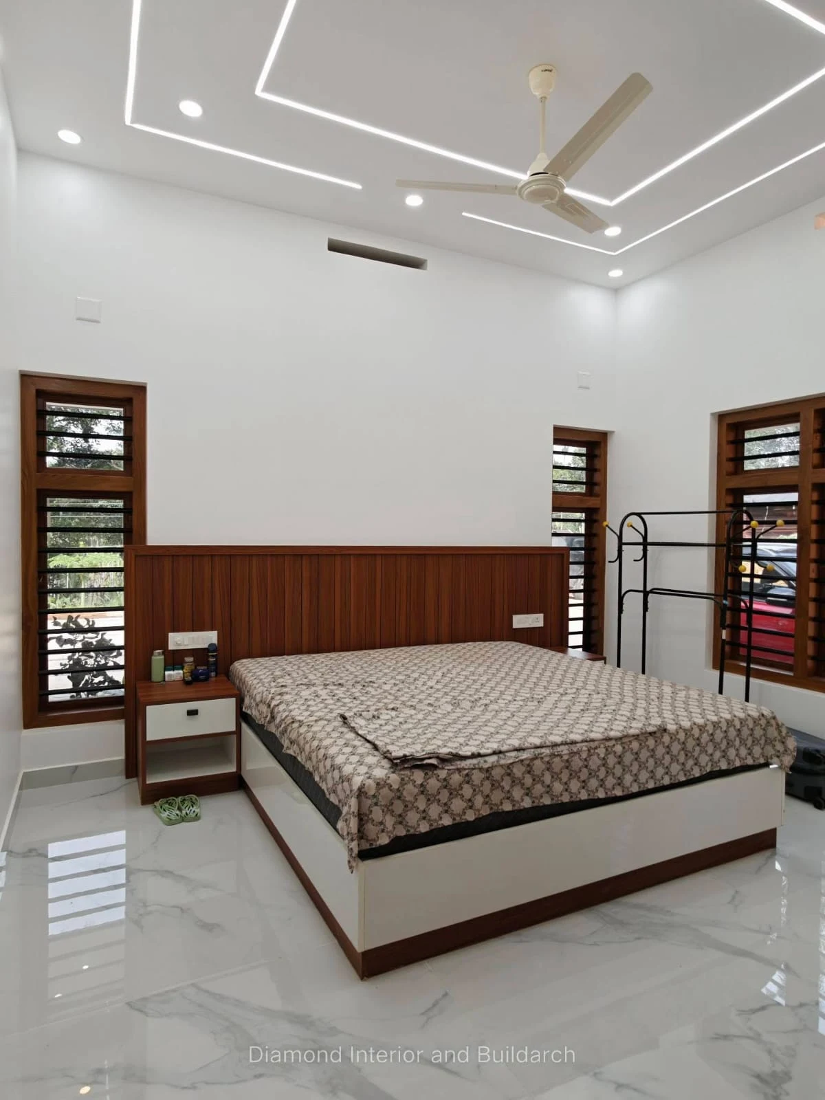 Master Bedroom LED Ceiling Interior
