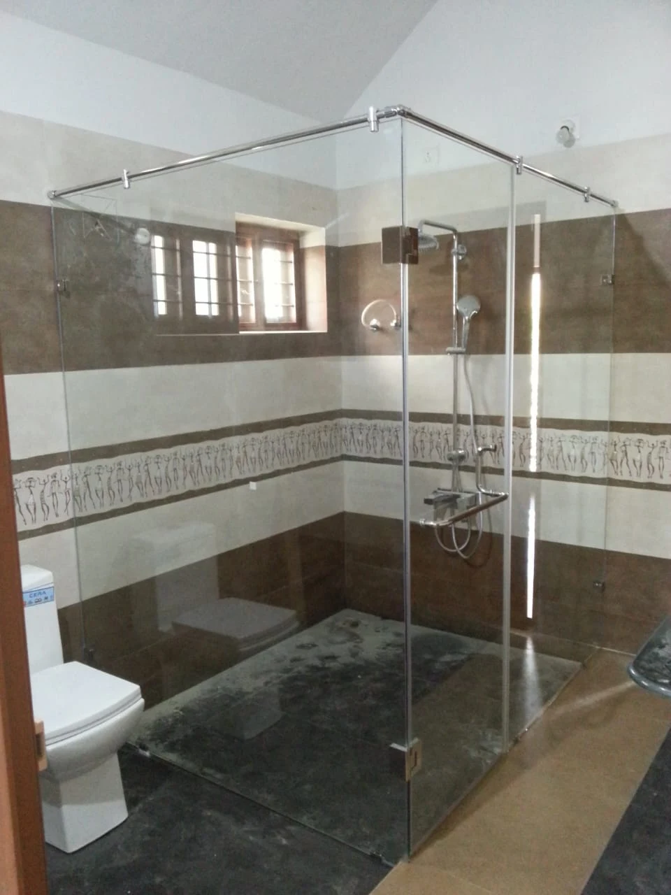 Modern Bathroom Glass Shower Cubicle