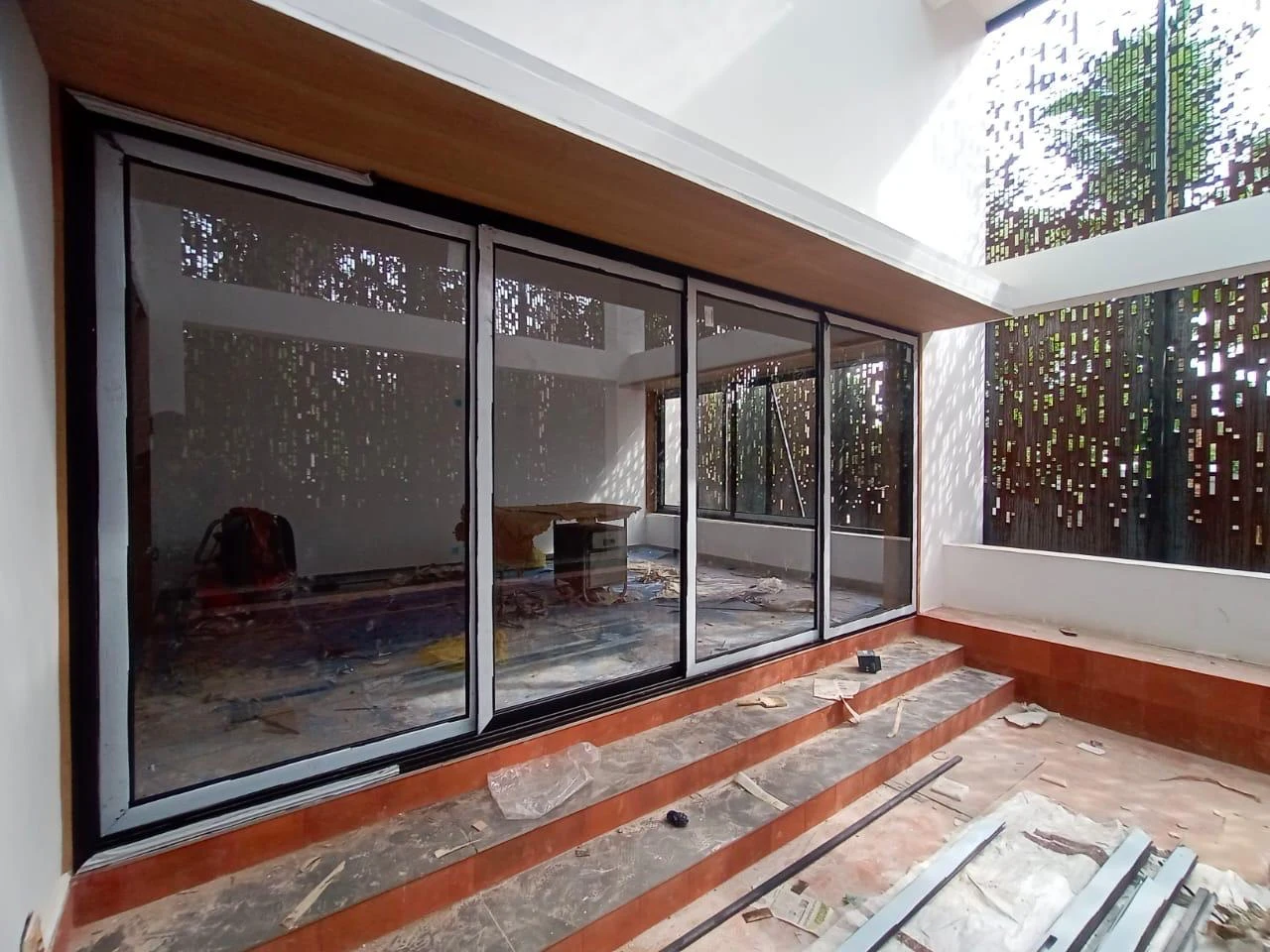 Sliding Glass Patio Doors Courtyard